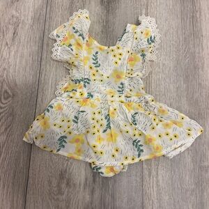 Jessica Simpson 3-6 Months Floral Romper